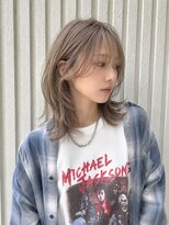 ネオリーブカップ 町田店(Neolive capu) 柔らかアッシュベージュ/ハッシュカット/シースルーバング#