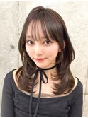 韓国顔周り/ハイレイヤーカット/ワンホンレイヤー/立川