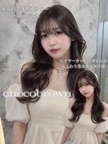 エス(Ess)&nbsp;《中島遼香》チョコブラウン/髪質改善艶カラー