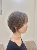 くびれショート/ひし形ショートボブ/ベリーショート