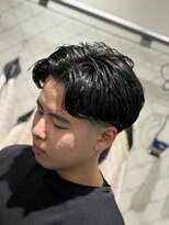 フランクスバーバーリベラルド 横浜(FRANK'S BARBER LIBERALD)&nbsp;MEN’S HAIR/メンズカット/テーパーフェード/ニュアンスパーマU