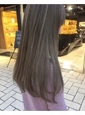 ACQUA 外国人風 3Dハイライト グラデーション グレーアッシュ