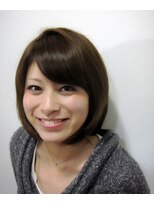 リタ ヘアメイク(Rita hair make)&nbsp;スウィートな雰囲気漂うショートボブ【スタイリスト:岩本 和也】