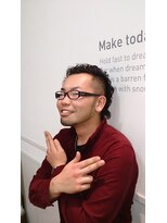 髪や充&nbsp;アシメ２ブロックスパイラル