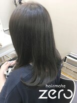ヘアメイクゼロ 坂戸駅前店(hairmake zero)&nbsp;オージュア　アディクシー　ナチュラルブラウン