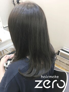 ヘアメイクゼロ 坂戸駅前店(hairmake zero) オージュア　アディクシー　ナチュラルブラウン