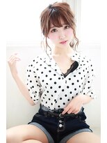 ラフィスヘアー サンティエ 広島駅前店(La fith hair santie)&nbsp;【Lafith】ガーリーミディアムスタイル