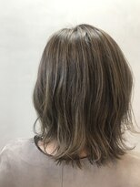 フィゼル 福島店(fizelle) 人気のグレージュ　ハイライトミックス　原明日香