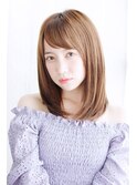 艶ミントベージュ！ミディアム