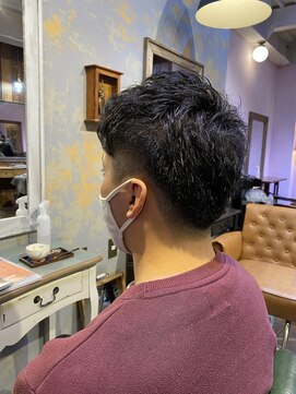 美容室 フィックス ◇サイド刈り上げアップバング◇