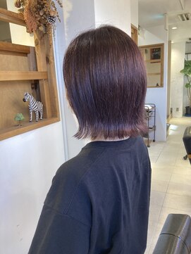 ボスコ 下北沢店(bosco) バイオレットボブ