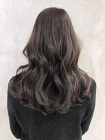 アルバム 渋谷パルコ(ALBUM)&nbsp;グレージュロング_外ハネボブセクションカラー_ba393501