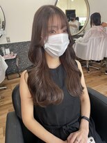 リコバイアフロート(riko by afloat)&nbsp;ピンクラベンダー/マロンブラウン/マロンベージュ/韓国ヘア