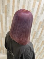 アース 平塚店(HAIR & MAKE EARTH) ピンクラベンダーカラー