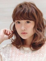 エムスラッシュ ソル センター南(M.SLASH SOL)&nbsp;■SOLセンター南・2-8■ラブフェミニン暖色系カラーふわミディ