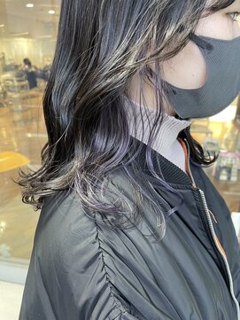 イマジン 川越(IMAGINE) 10代20代透明感抜群!可愛いラベンダーインナーカラー