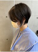 くびれショート　襟足美人