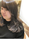 【市井友佳子】ワンカールで華やかロングレイヤー