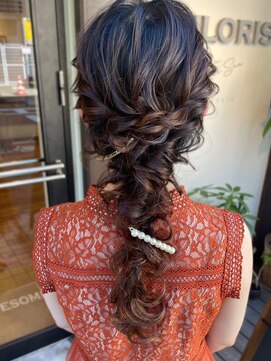 ティダスマイル(tida smile) ヘアアレンジお客様スタイル