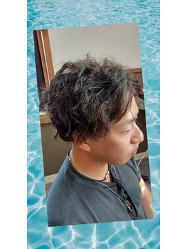 ワンダービューティーサノ(Wonder Beauty SANO) ツイストパーマメンズ波打ち