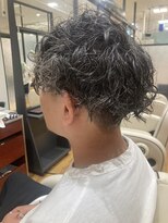 ヘアーズ ゼノン ルクアイーレ店(HAIR'S ZENON)&nbsp;ツーブロック×スパイラルパーマ
