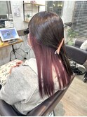 ダークブラウン×インナーピンク【船橋、西船橋、市川大野】