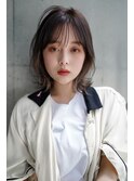 【GEEKS渋谷】くびれボブ/インナーカラー/20代30代/グレージュ