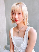 エイミー(Aimee)&nbsp;Aimee町田　顔まわりレイヤー×ブロンド
