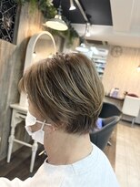 ブレス ヘアアンドスパ 湘南台(bless hair spa)&nbsp;透明感ショートスタイル