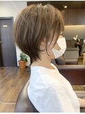 【畑中正敏】愛されショートボブ艶髪/似合わせカット