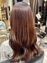 美容室ヒラトヤ 仙北店 20代30代40代大人可愛いゆるふわヘア×ショコラアッシュ