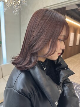 ソエル(Sowel) 《KANON》ワインレッドカラー/ブリーチ無しカラー