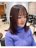 フェイスレイヤー＊軽めミディアムヘア