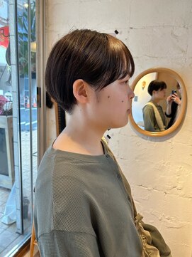 ロジエ(ROSIER) 刈り上げ丸みショート