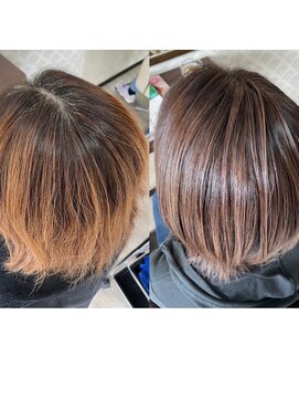 アチーヴ(achieve) 白髪ボカシカラー☆