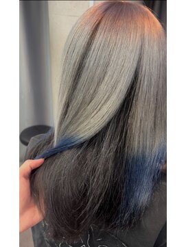 インク 渋谷(INK.) シルバー×ブルー×ブラック