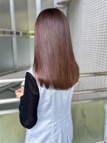 ロジェ(loje)&nbsp;20代30代40代 ボルドーブラウン暗めカラー/ツヤ感ストレート