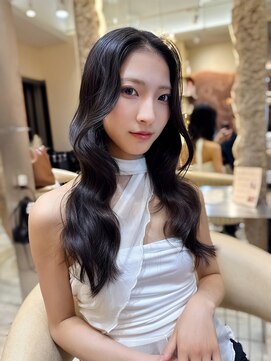 ロンドガーネット 池袋(Lond garnet) オリーブグレー/レイヤーカット/黒髪/マロンベージュ/池袋