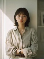 ロッソ 越谷店(Rosso)&nbsp;外ハネミディアムボブ