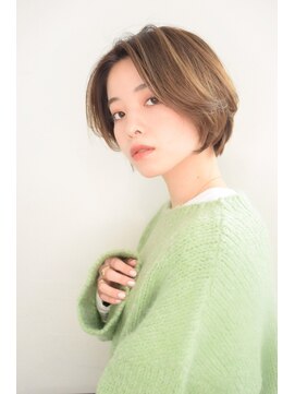 柔らかショートボブ