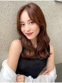 黒髪カタログココアベージュ小顔オリーブグレークラゲヘアー博多