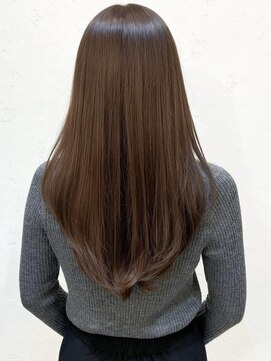 セルカ 高田馬場(CERCA) 小川/高田馬場韓国風ショコラブラウンカラー/前髪