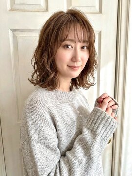 アロマ ヘアルーム 池袋店(AROMA hair room) 前髪/イメチェン/ボブパーマ/パーマ/エアリーパーマ/カット/池袋
