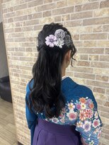 ジュビレ&nbsp;卒業式ヘアセット