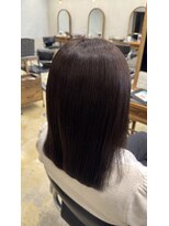 カノエ 下関熊野店(canoe)&nbsp;ブラウン/レイヤー/髪質改善縮毛矯正/髪質改善/韓国風/韓国ヘア