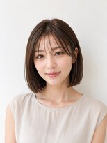 ミリール (Mireel)&nbsp;上品ブラウンのぷつっとボブ