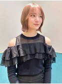 ショートボブ/レイヤーカット/20代30代40代50代/顔周りカット