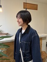 クリック(Click) ダークパープル/ナチュラルショート/ミルクブラウン/夏/小倉