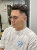 MEN'S/リバースカール/メッシュ/テーパーフェード/松戸駅