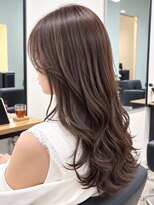 ノイ 高岡店(NEU)&nbsp;透明感グレージュ×韓国風くびれミディアム